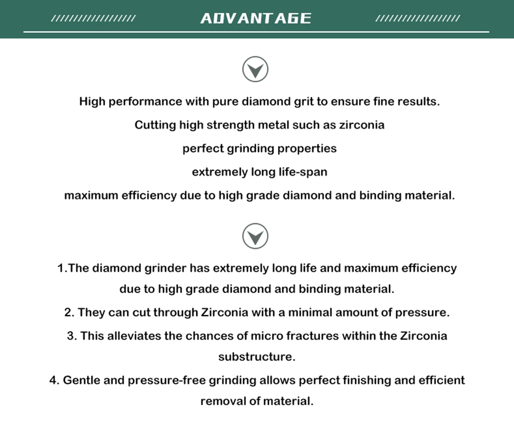 Dental Polishing Grinding Head